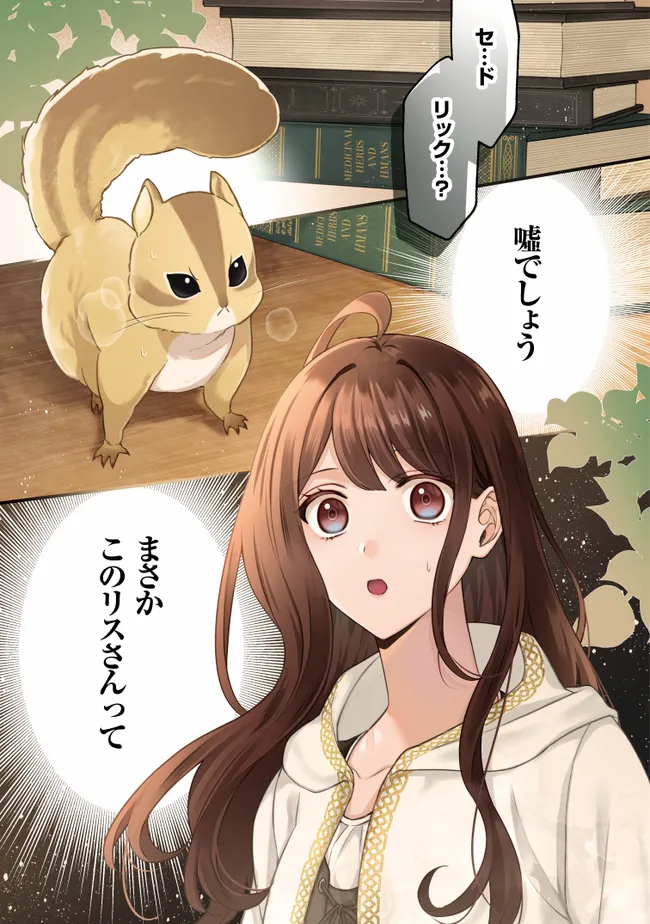 リスになってしまった婚約者が、毛嫌いしていたはずの私に助けを