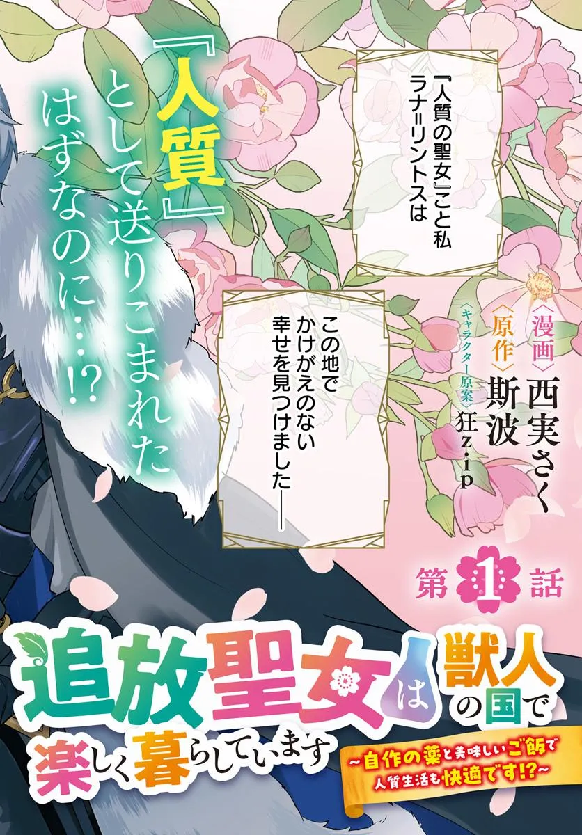 追放聖女は獣人の国で楽しく暮らしています ~自作の薬と美味しい